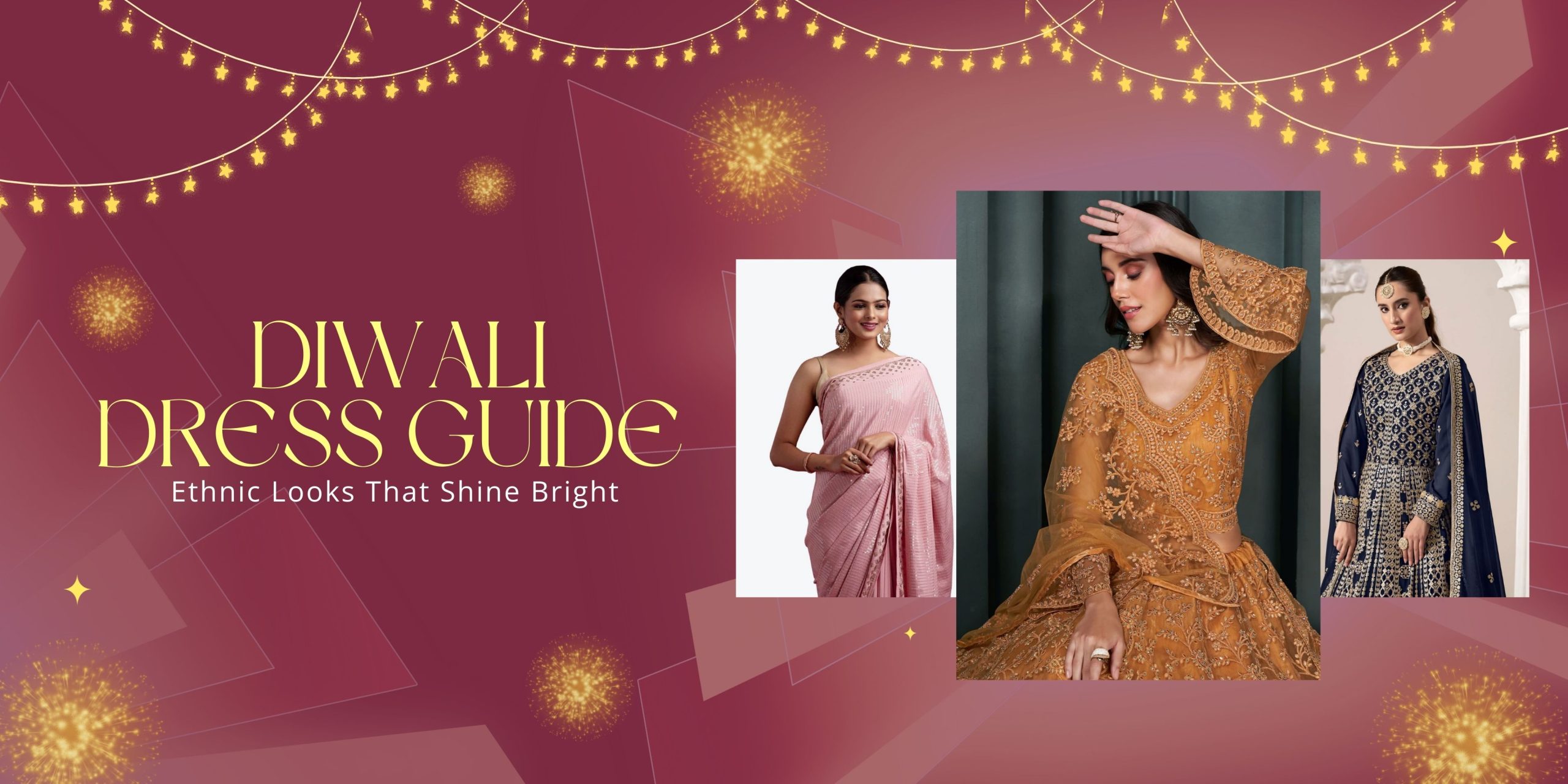 Diwali Dresses Online - Fabanza